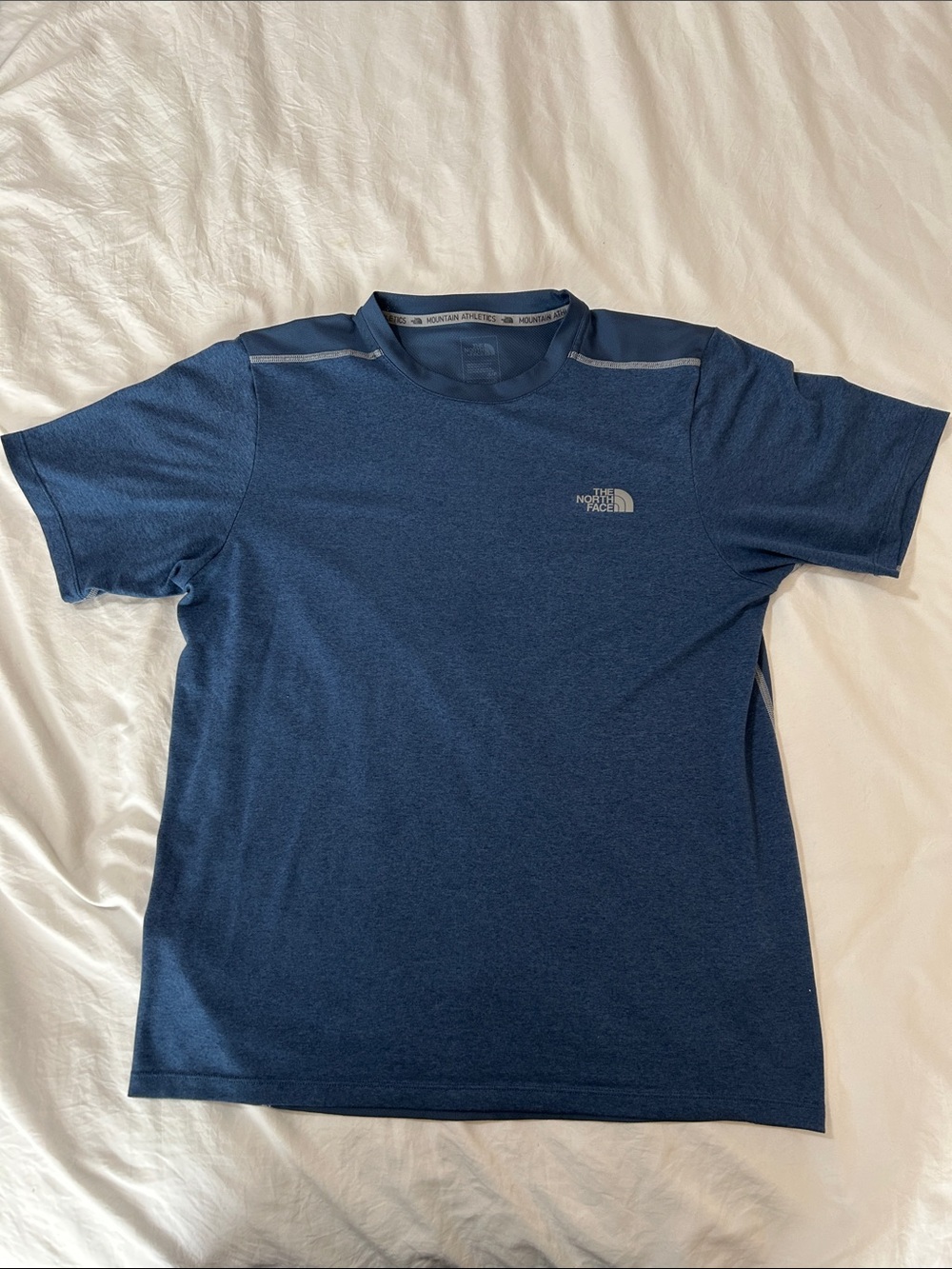 The North Face Men's Short Sleeve Performance Tee - Navy Blue